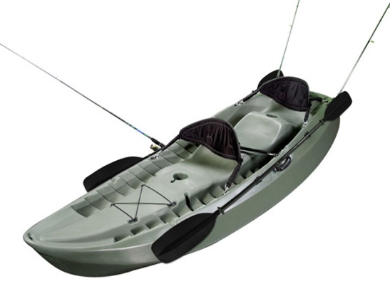 LIFETIME 10 FOOT SPORT FISHER TANDEM KAYAK